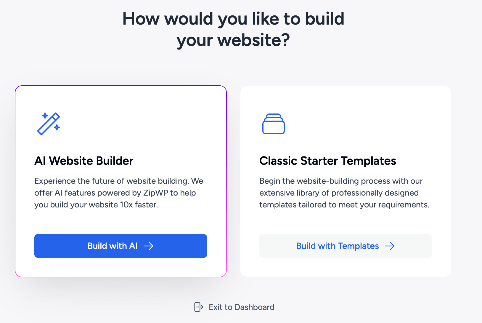 WordPress starter templates for beginners